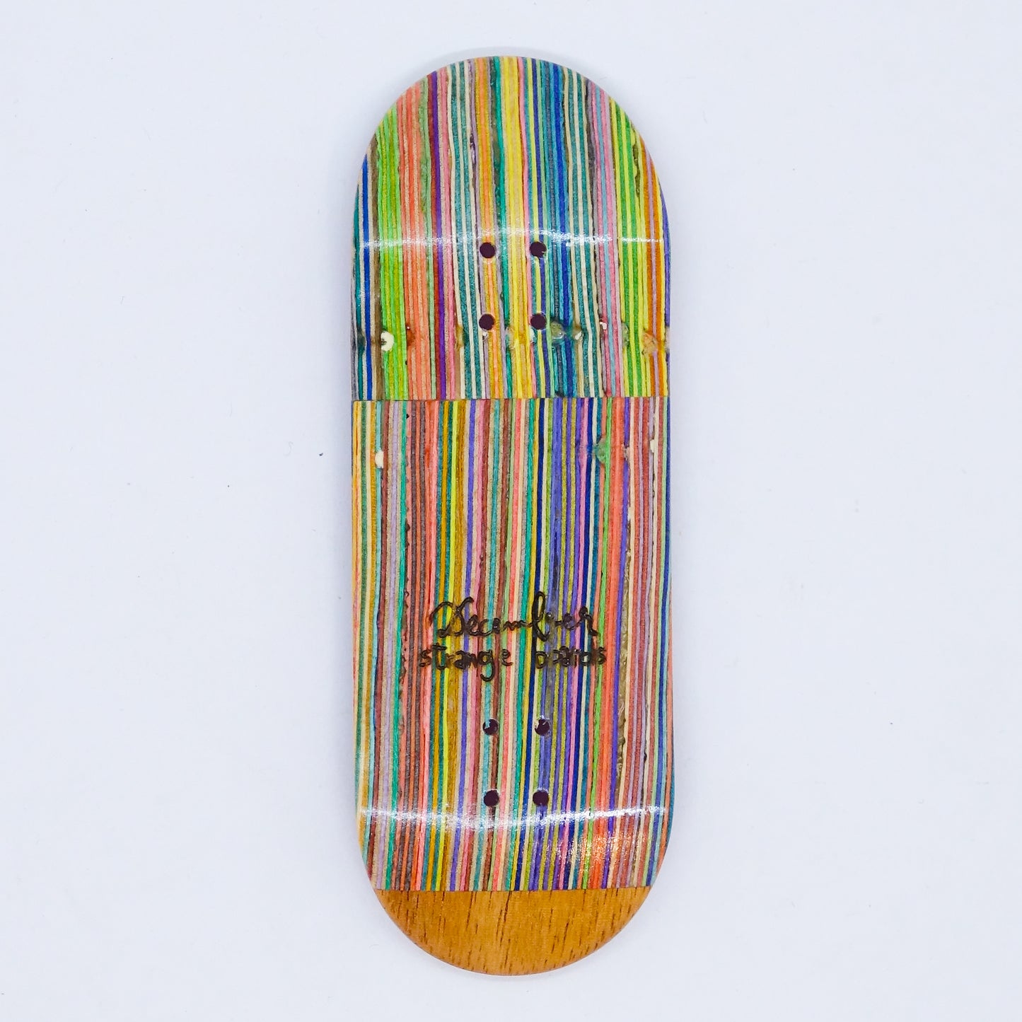 December Strange Boards - Recycled Fingerboards Stripy - December Fingerboards