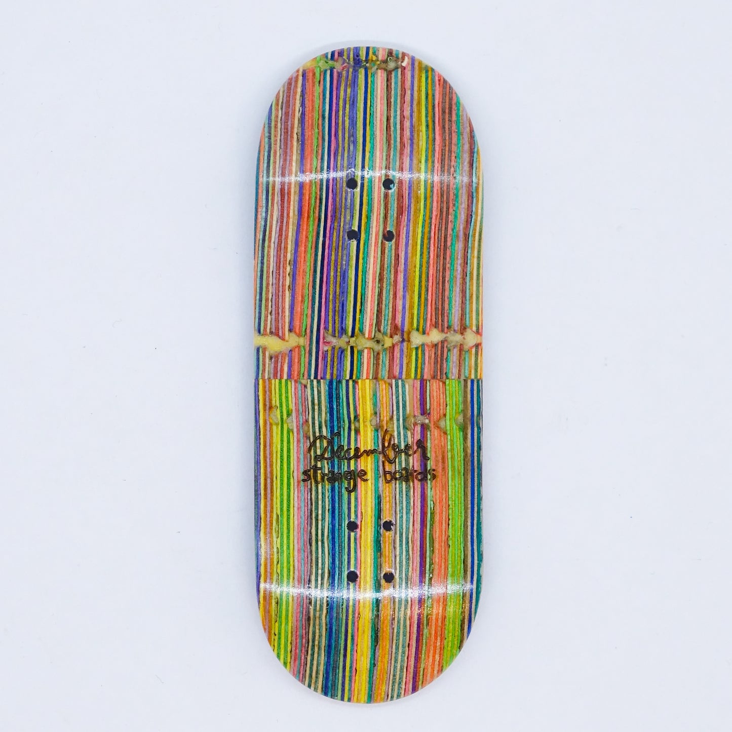 December Strange Boards - Recycled Fingerboards Stripy - December Fingerboards