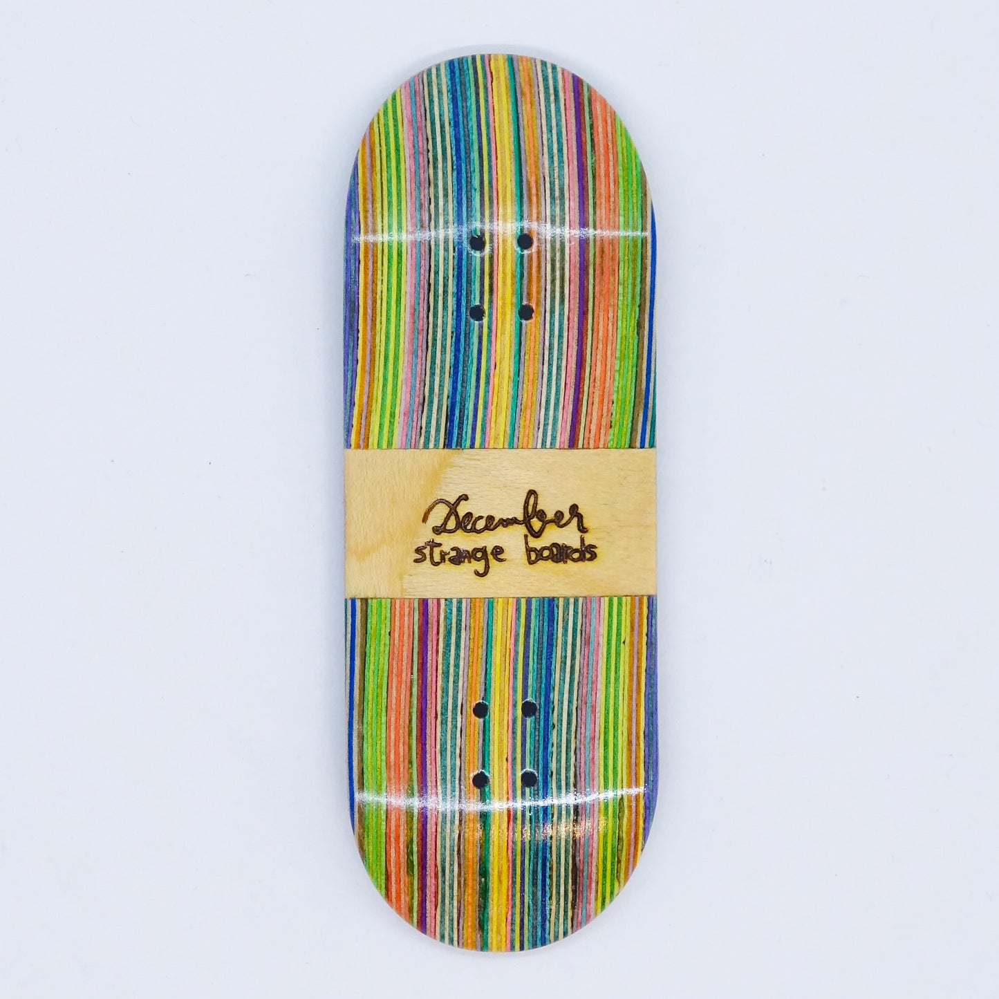 December Strange Boards - Recycled Fingerboards Stripy - December Fingerboards