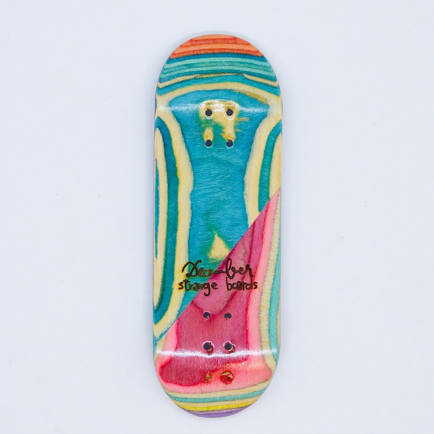 December Strange Boards - Recycled Fingerboards Split-Plies - December Fingerboards