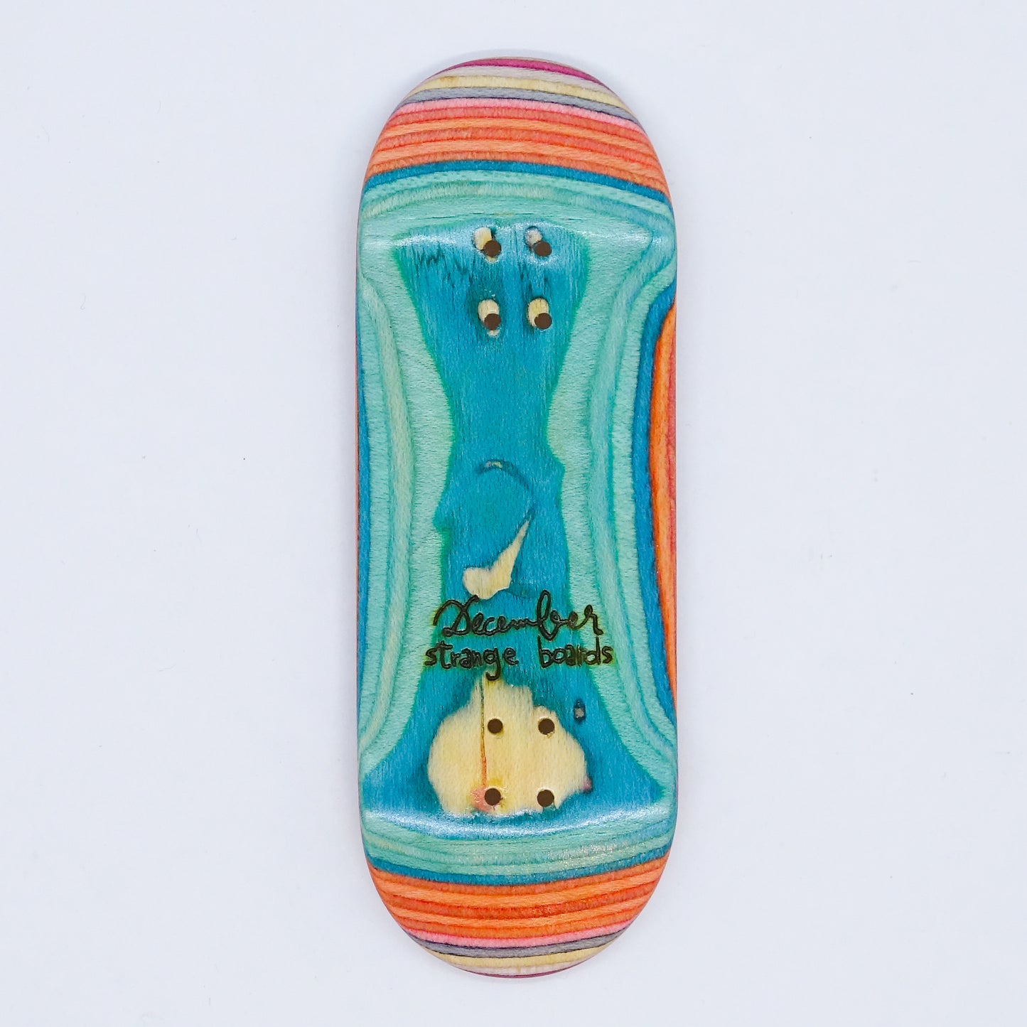 December Strange Boards - Recycled Fingerboards Cross Cut - December Fingerboards