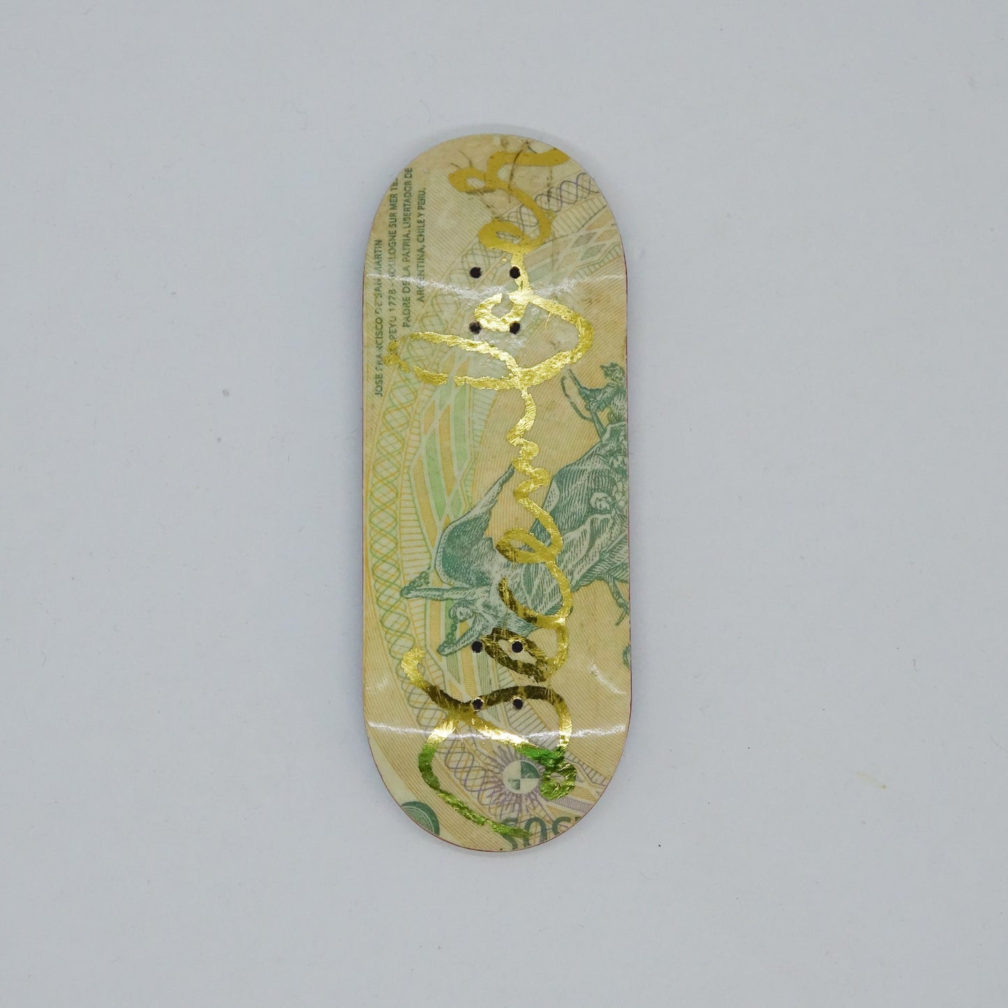 December Real Money Deck - Back Face - December Fingerboards