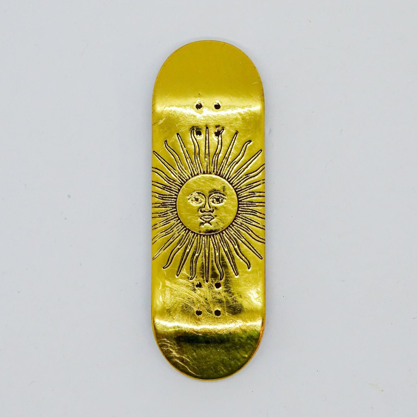 December Engraved Deck - Sol de Mayo Gold - December Fingerboards
