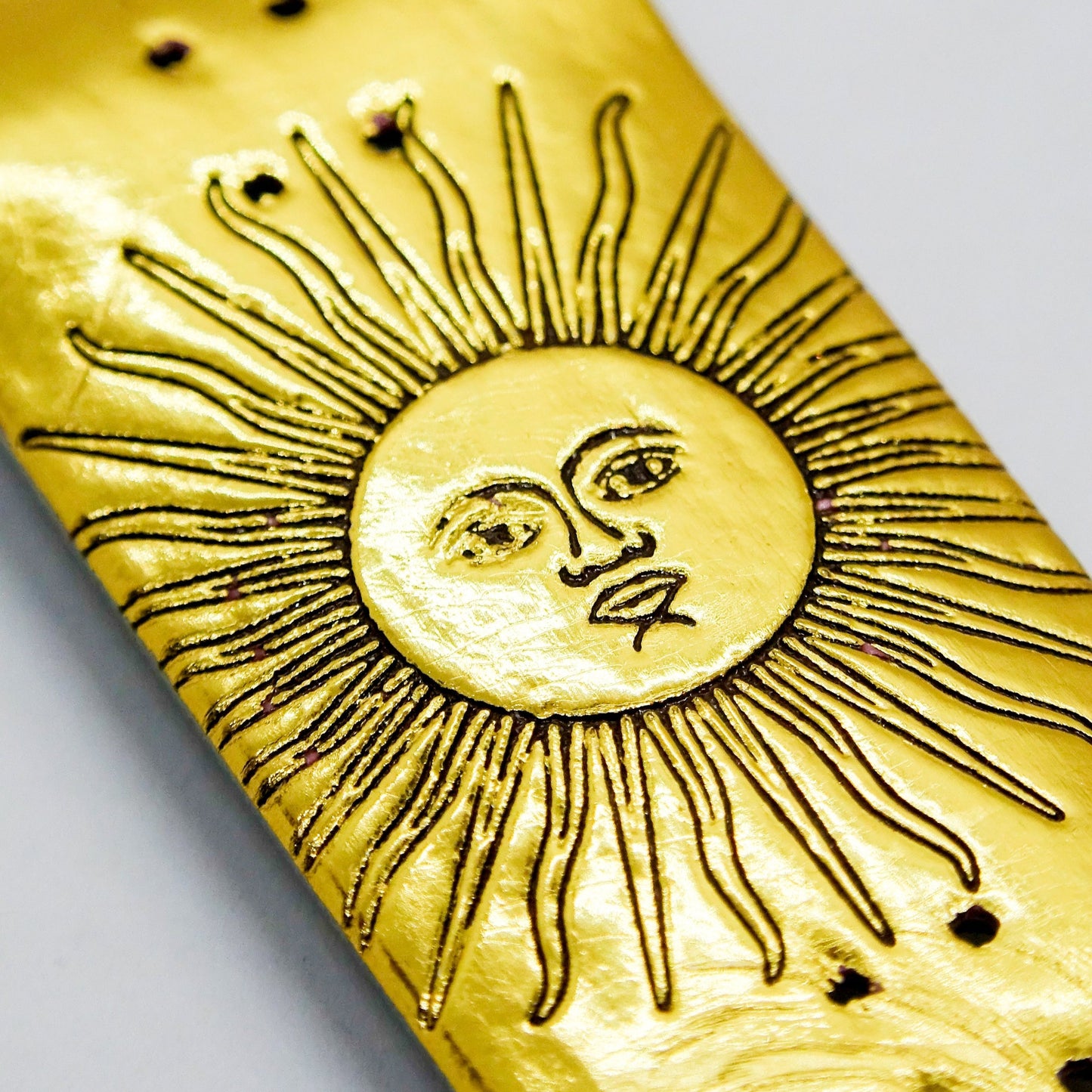 December Engraved Deck - Sol de Mayo Gold - December Fingerboards
