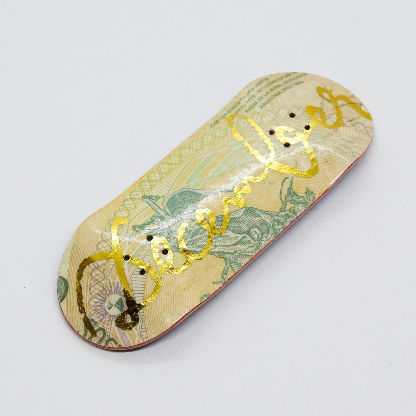 December Real Money Deck - Back Face - December Fingerboards