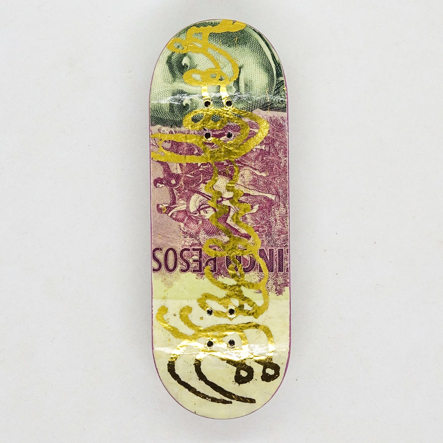 December Real Money Deck - Collage Edition - December Fingerboards