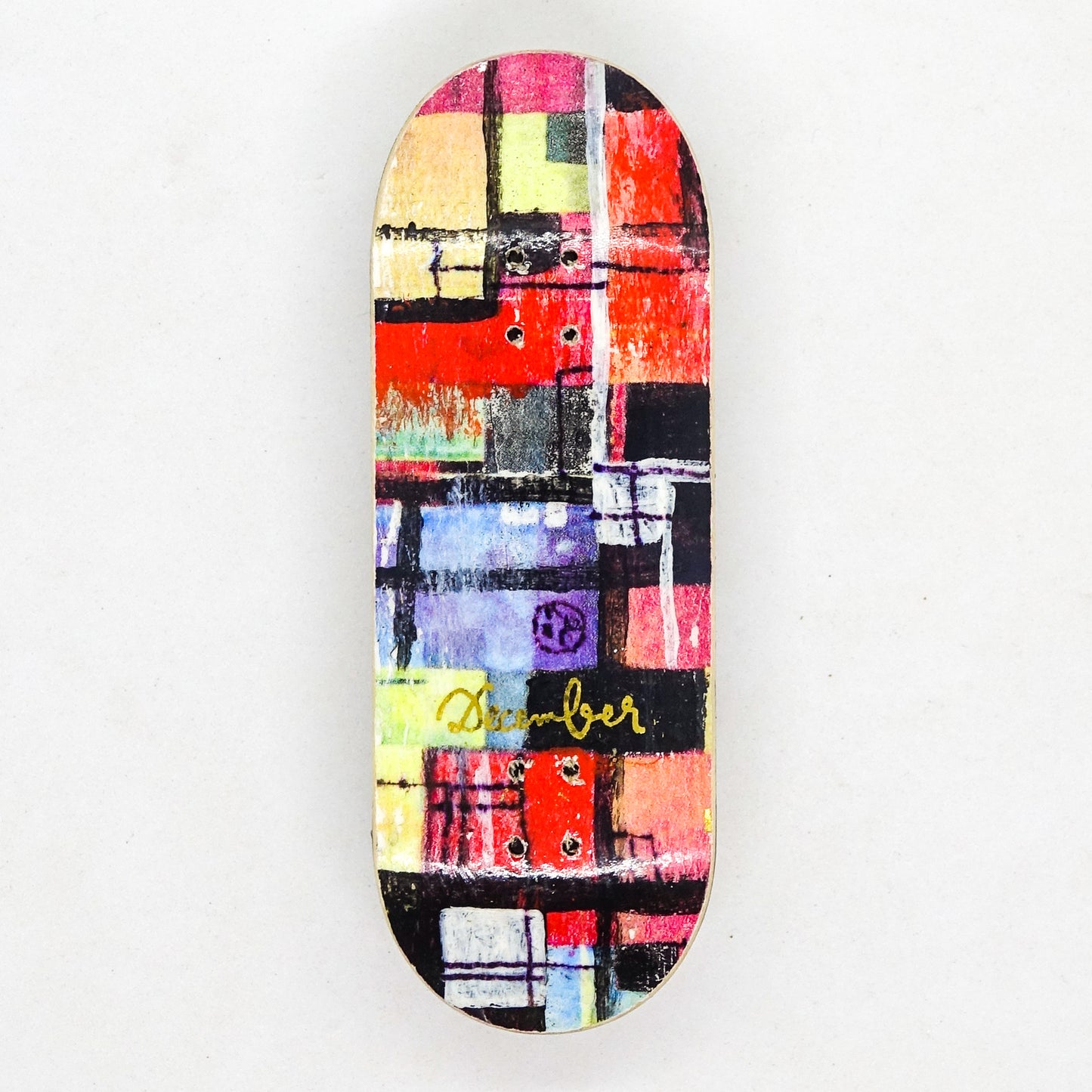 December "Labyrinth" Hand-Painted Decks - December Fingerboards