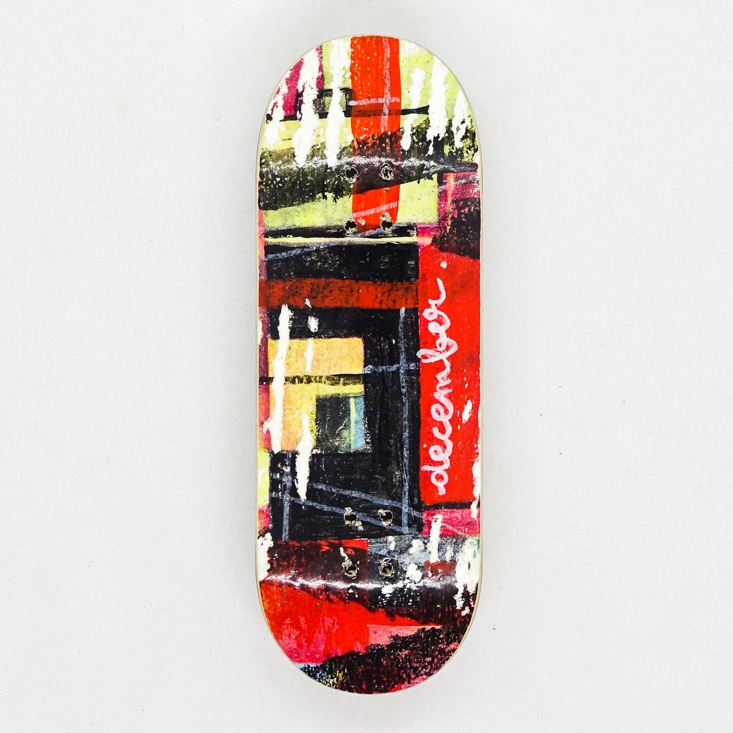 December "Labyrinth" Hand-Painted Decks - December Fingerboards