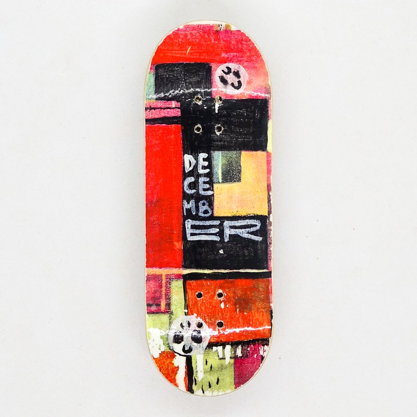 December "Labyrinth" Hand-Painted Decks - December Fingerboards