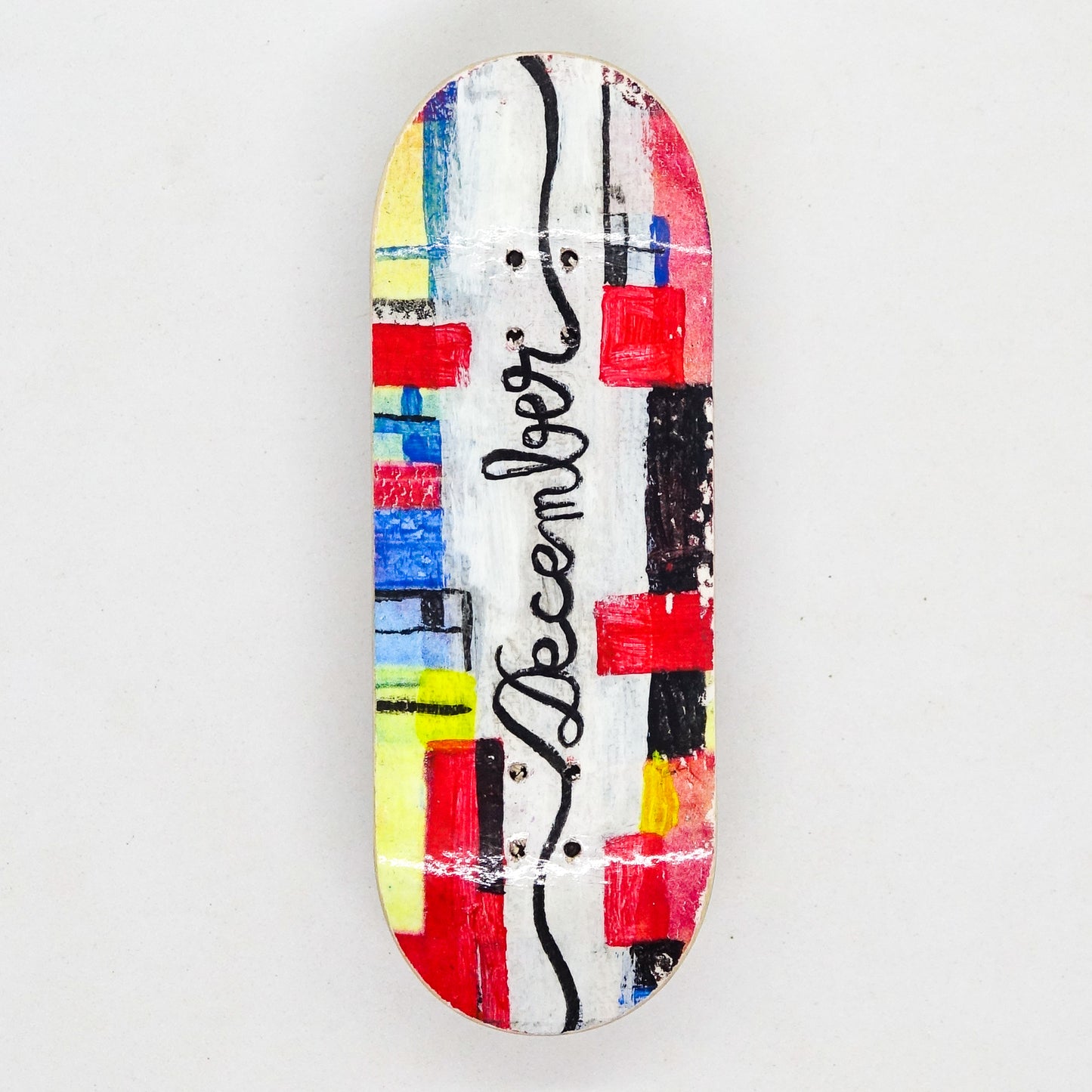December "Labyrinth" Hand-Painted Decks - December Fingerboards