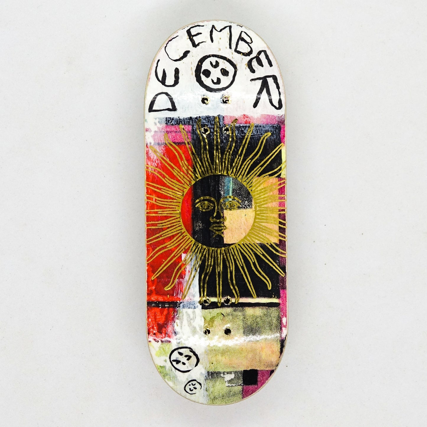 December "Labyrinth" Hand-Painted Decks - December Fingerboards