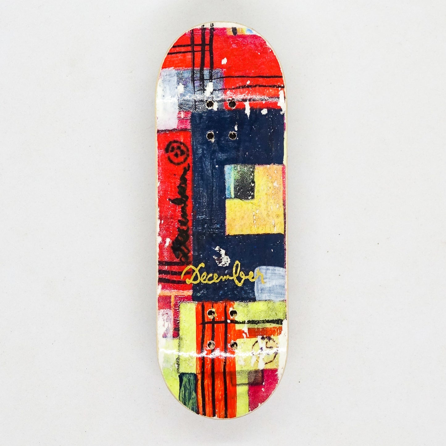 December "Labyrinth" Hand-Painted Decks - December Fingerboards