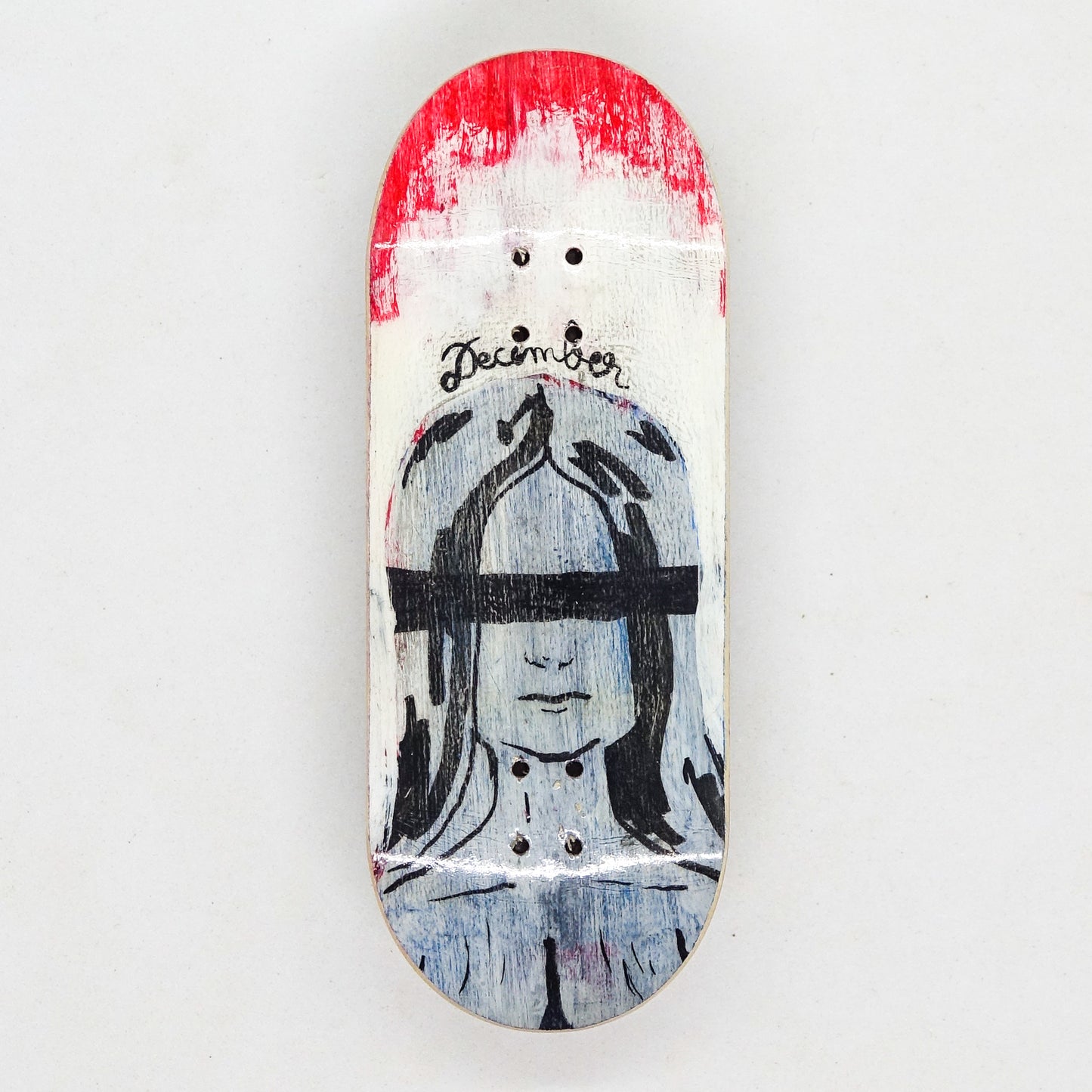 December "Labyrinth" Hand-Painted Decks - December Fingerboards