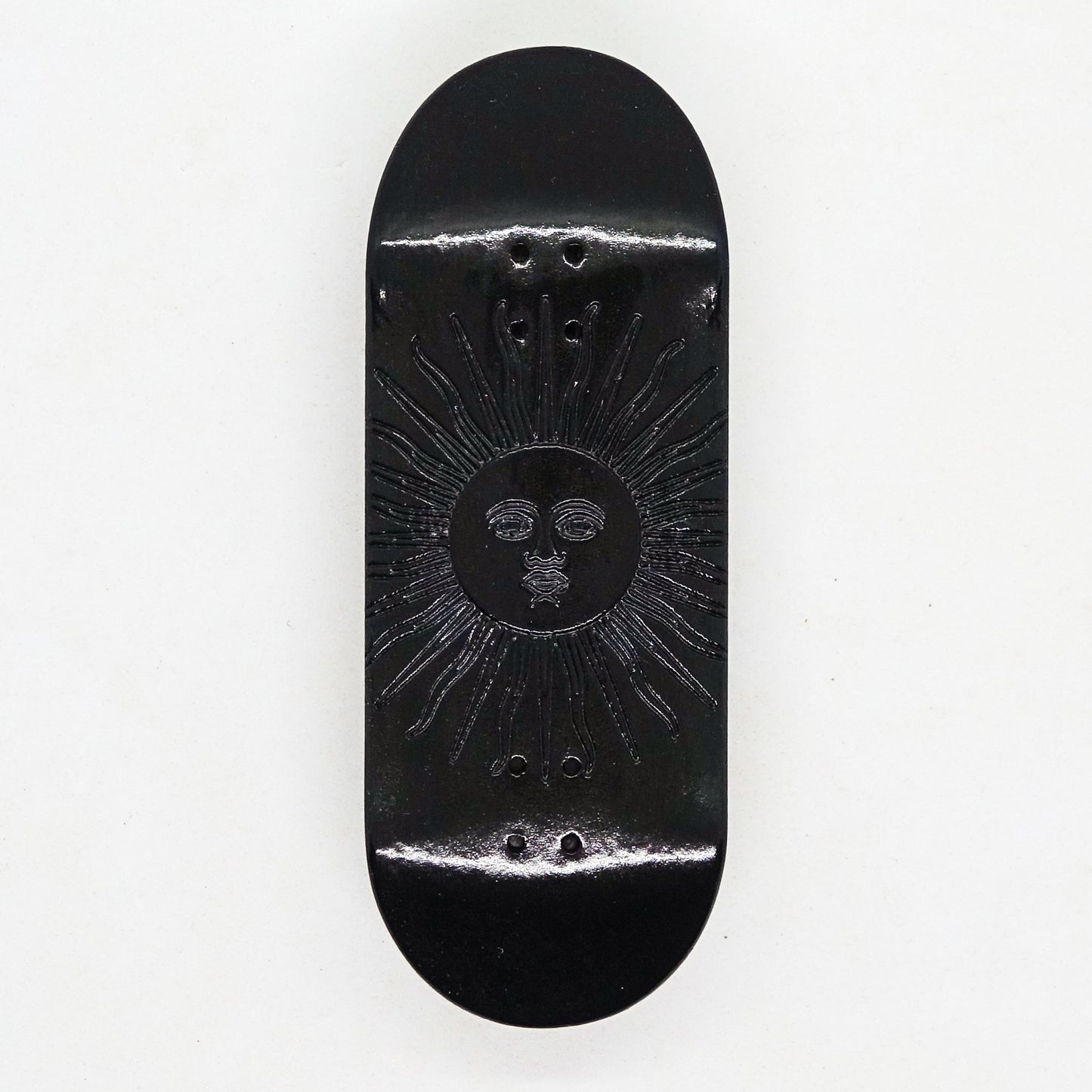 December Engraved Deck - Sol de Mayo Blackout - December Fingerboards