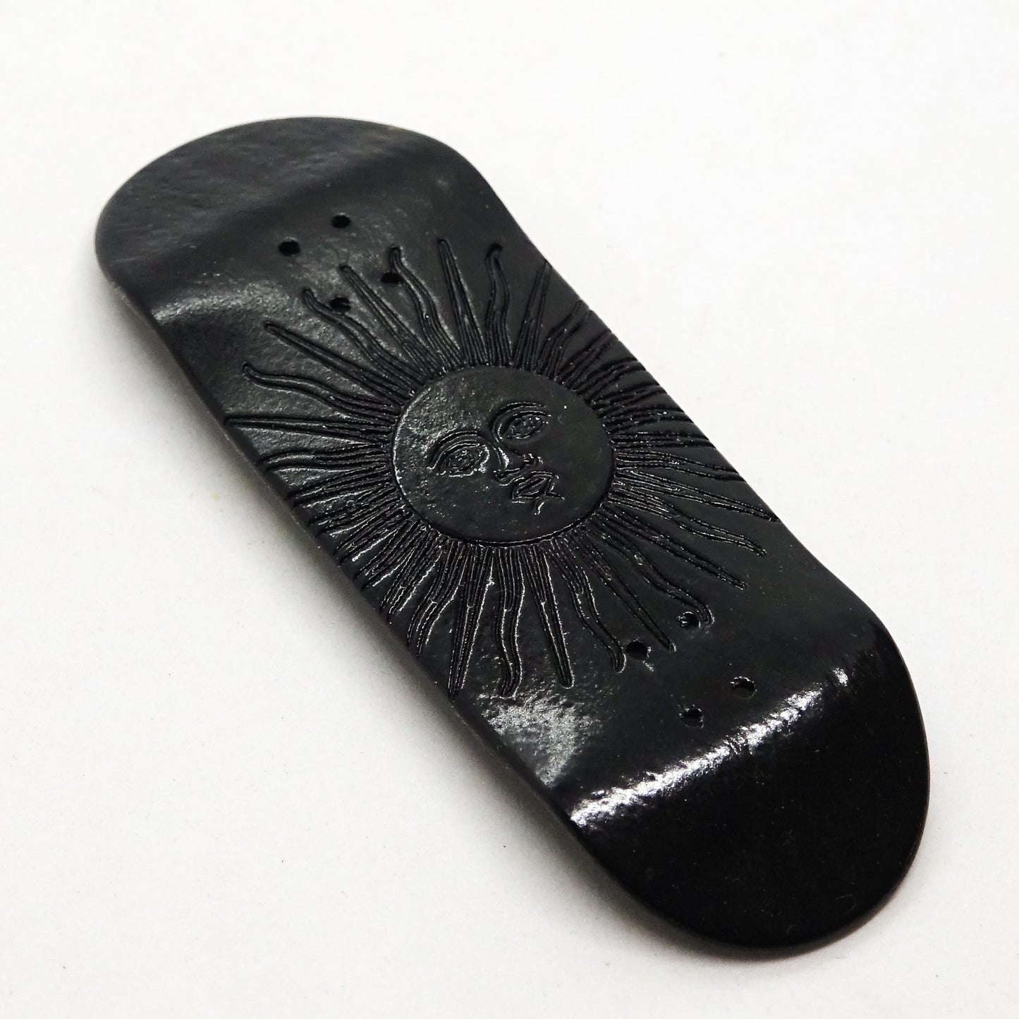 December Engraved Deck - Sol de Mayo Blackout - December Fingerboards