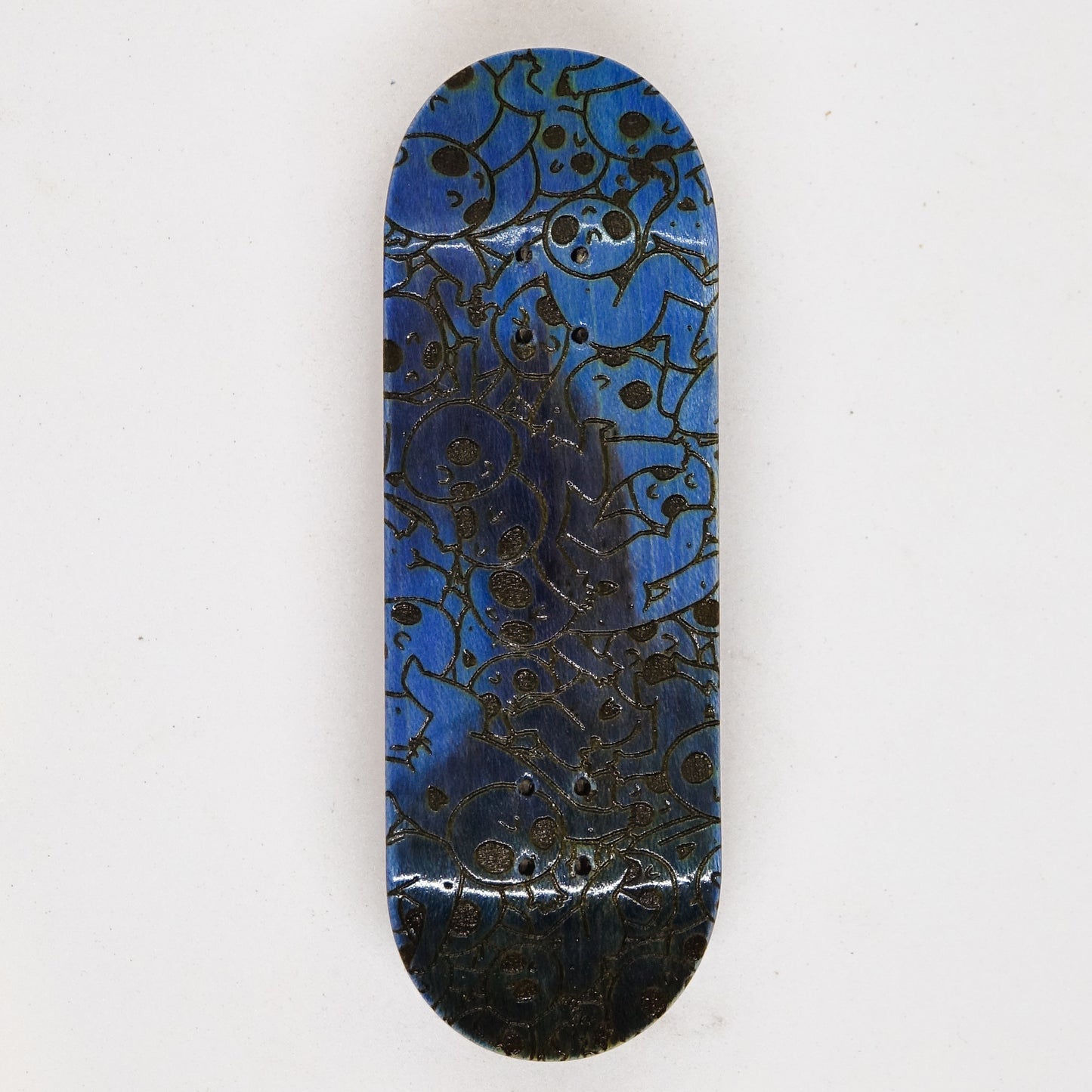 December Maple Board - HappySad Party Tye Dye