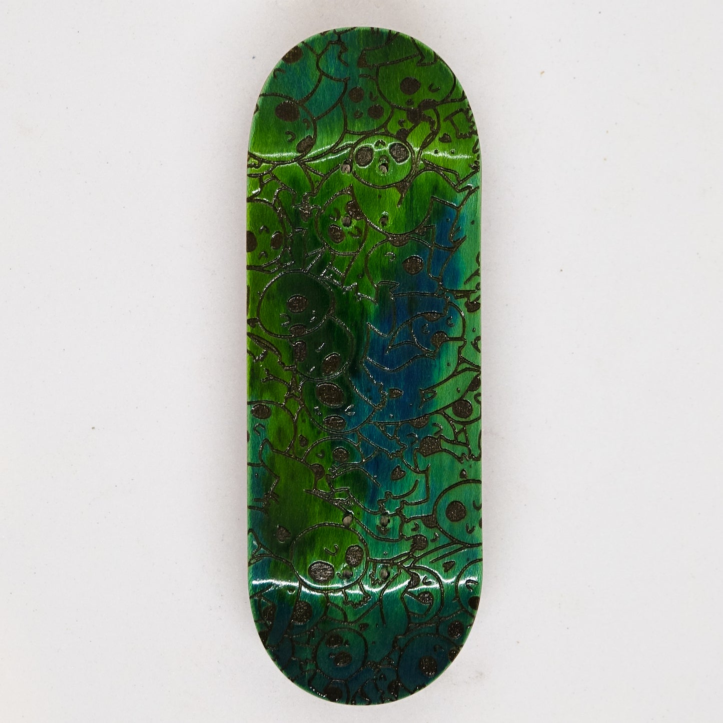December Maple Board - HappySad Party Tye Dye