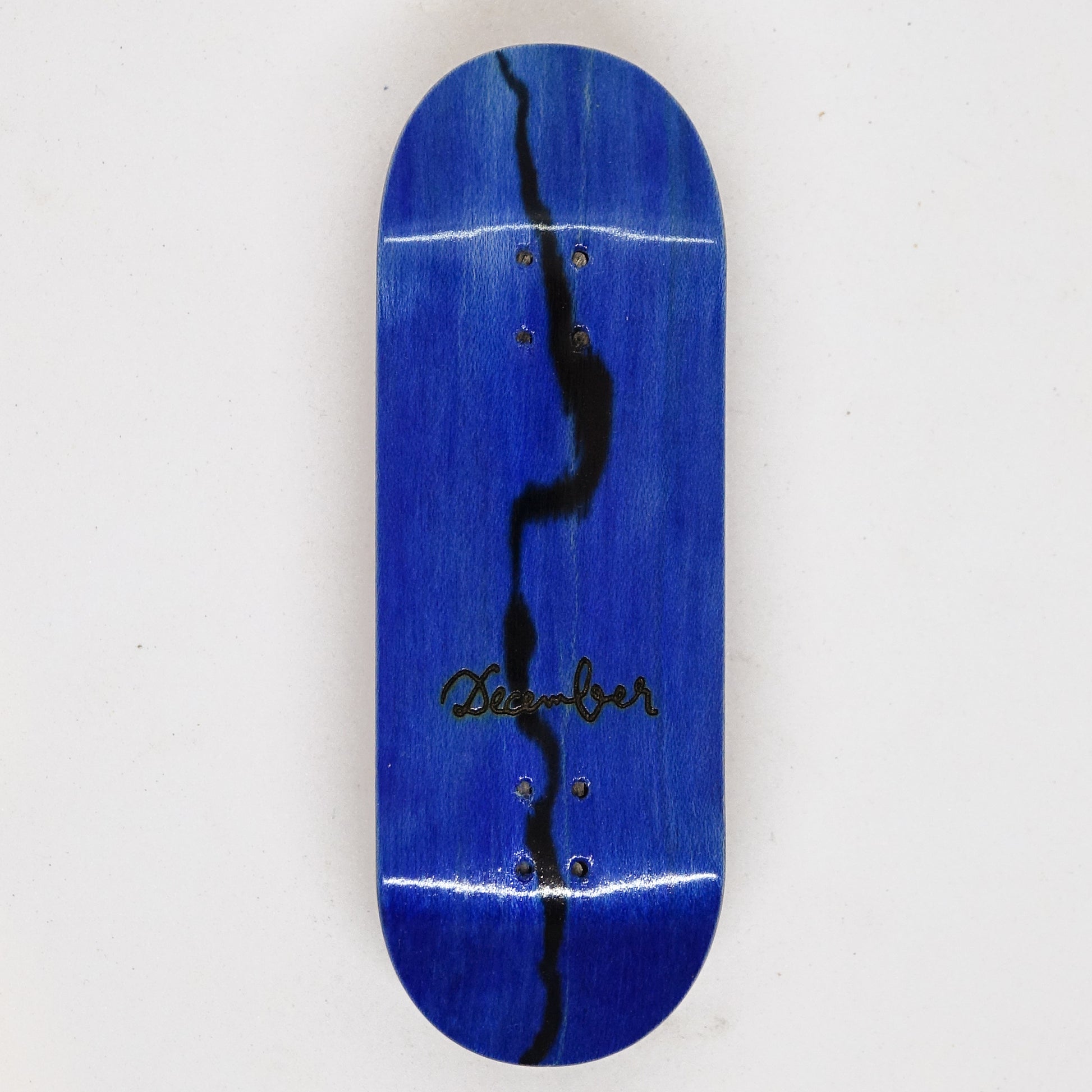December Maple Board - December Logo Tye Dye - December Fingerboards