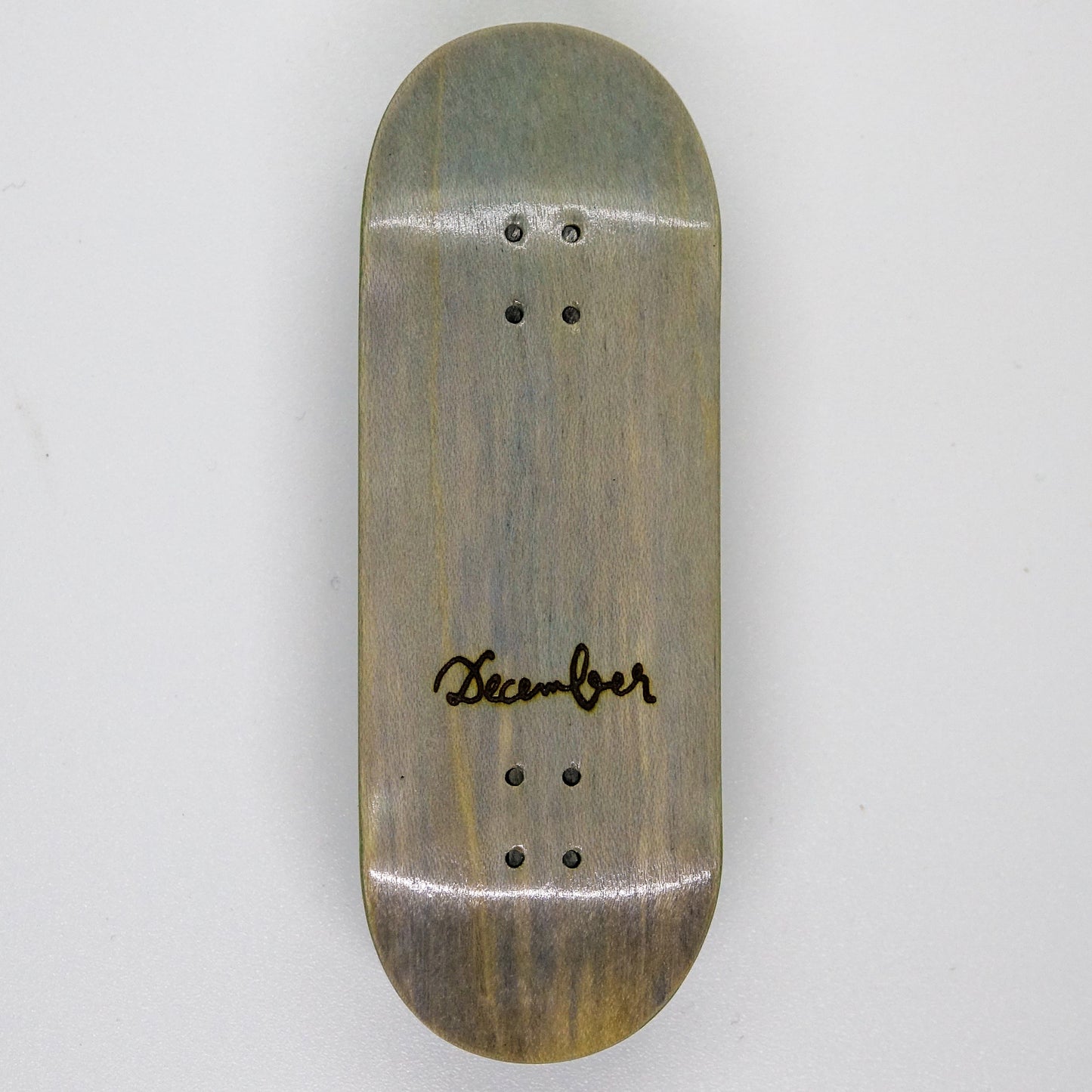 December Maple Board - December Logo - December Fingerboards