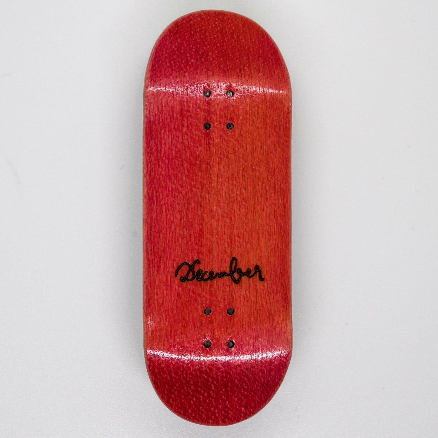 December Maple Board - December Logo - December Fingerboards