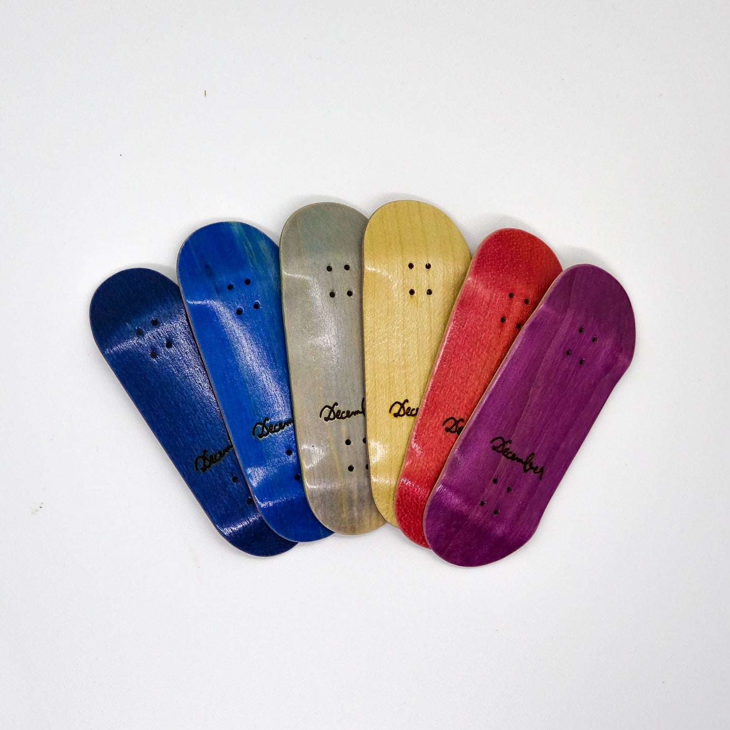 December Maple Board - December Logo - December Fingerboards