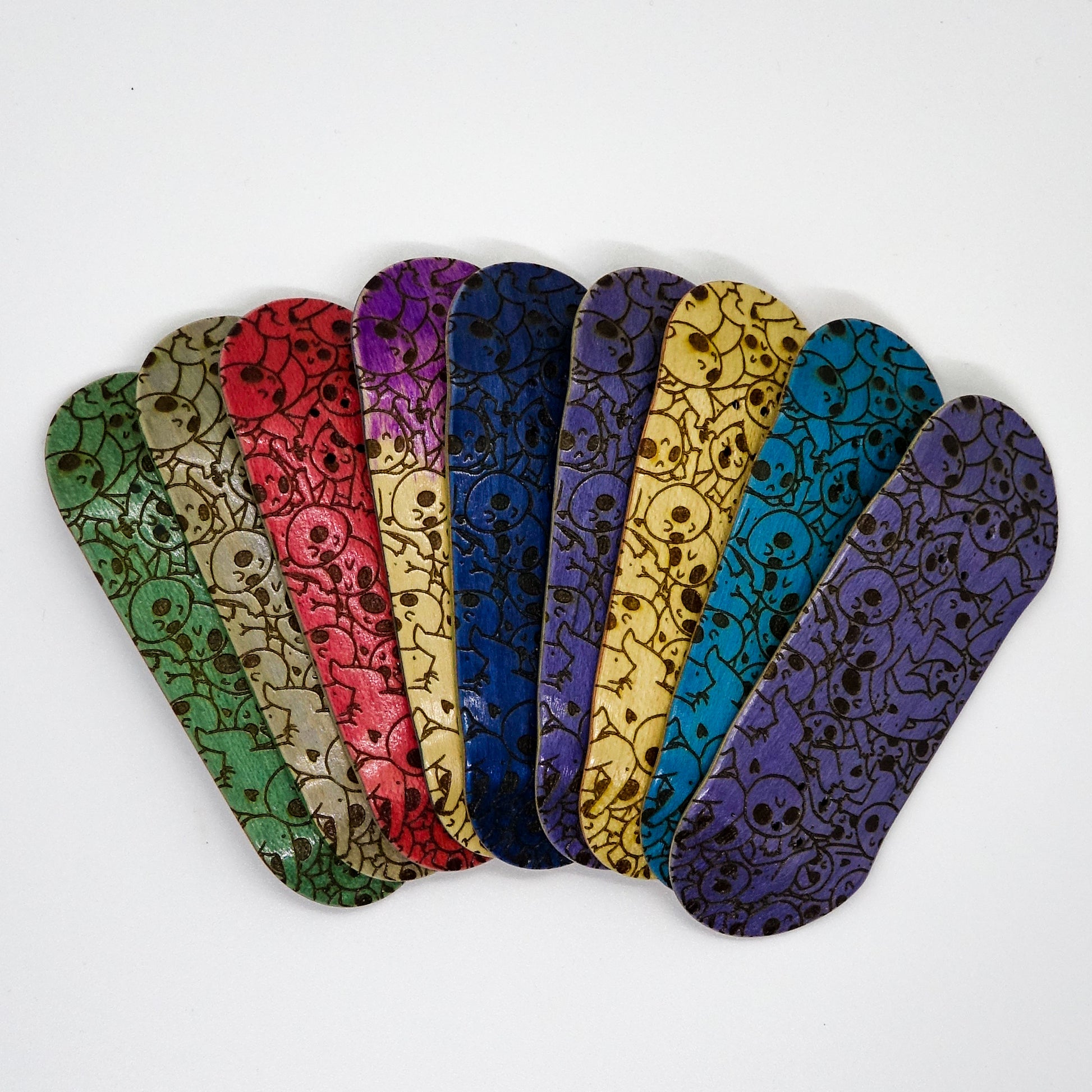December Maple Board - HappySad Party - December Fingerboards