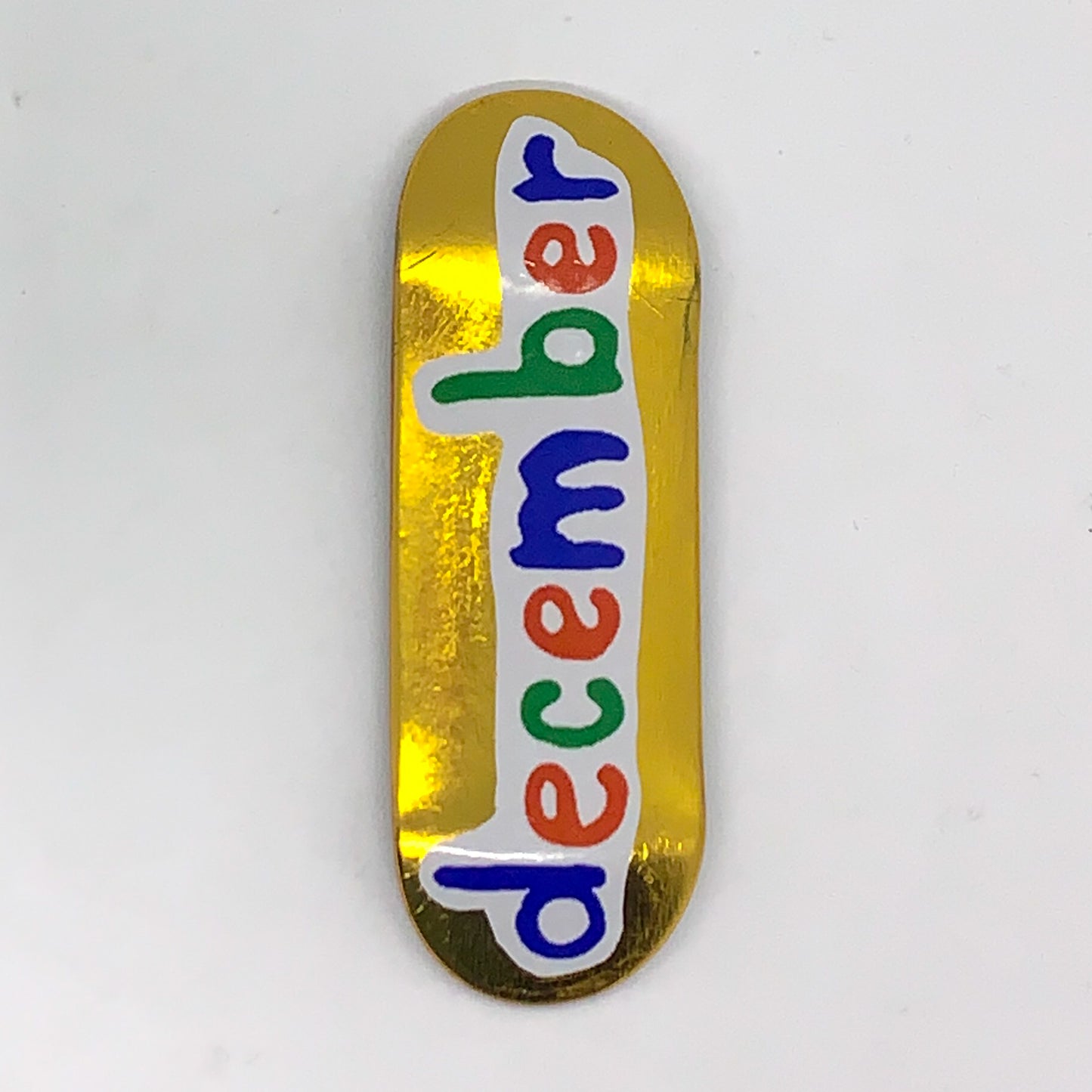 December Real Wear - Experimental Graphic Deck - December Fingerboards