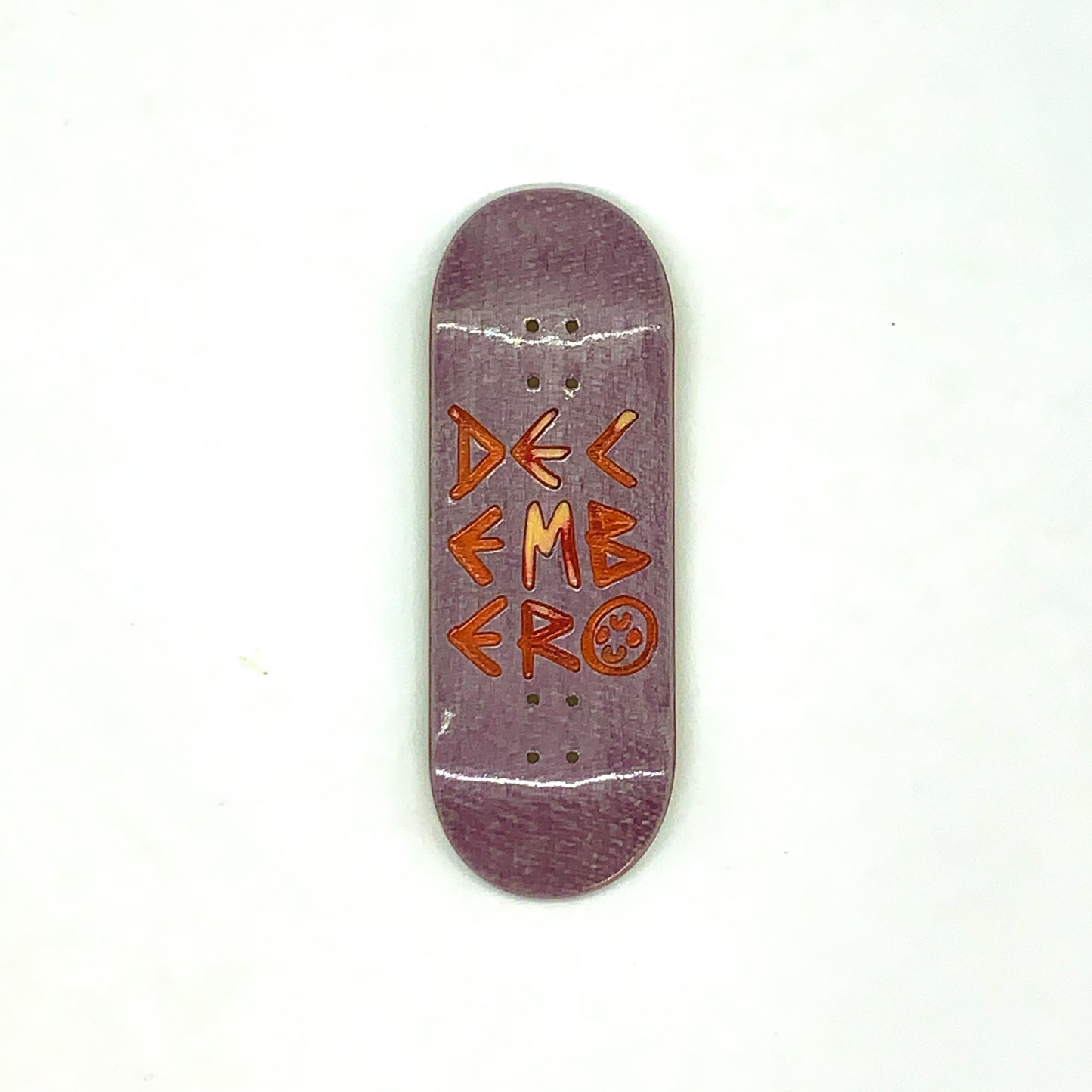 December 3D Carved Deck - December Fingerboards