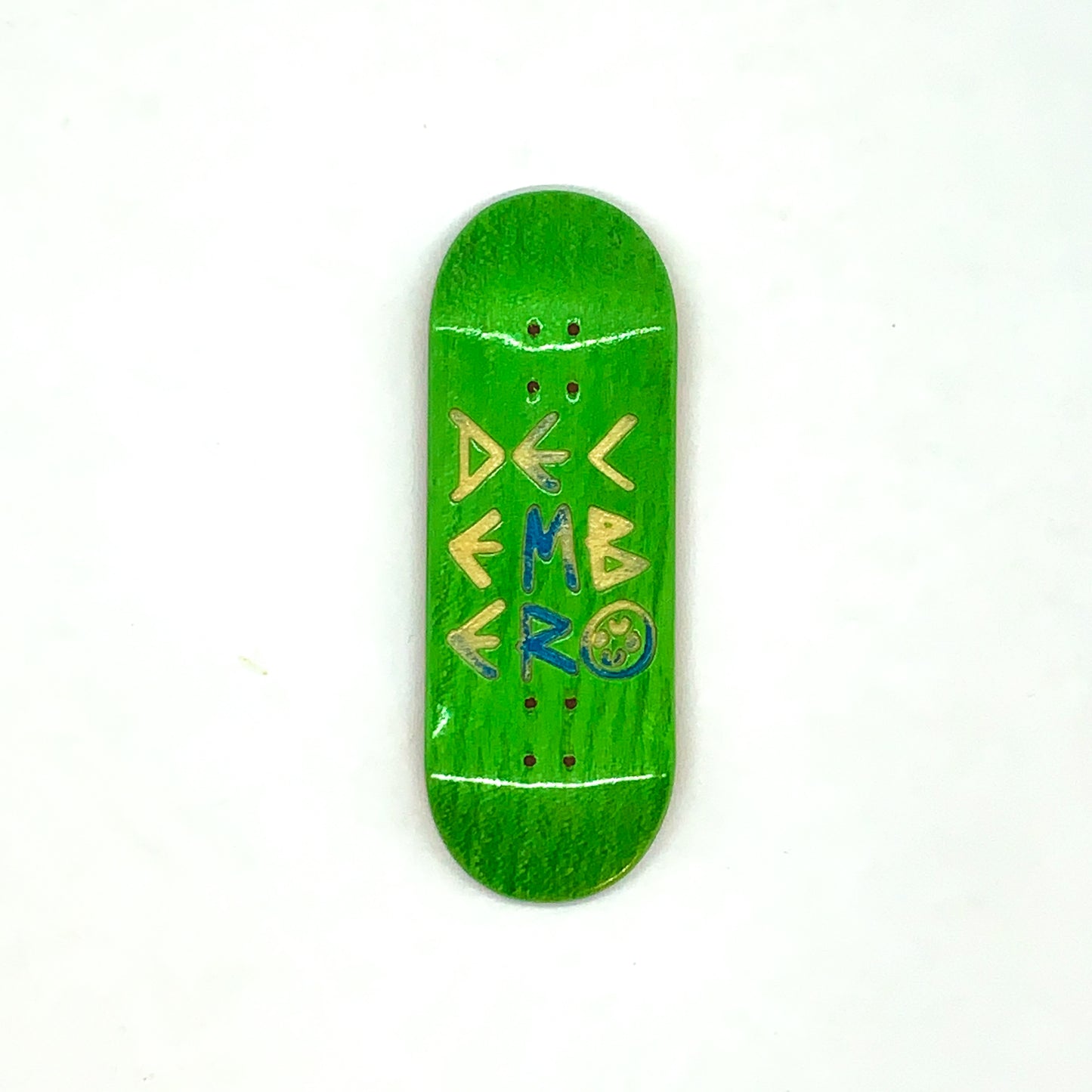 December 3D Carved Deck - December Fingerboards