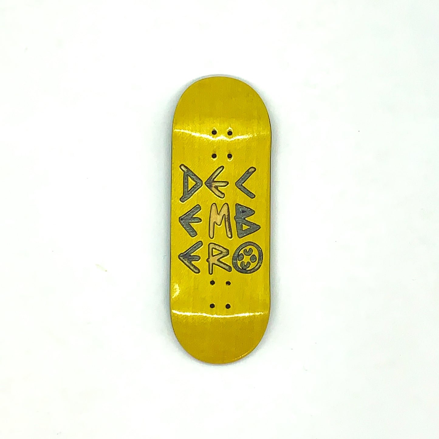 December 3D Carved Deck - December Fingerboards