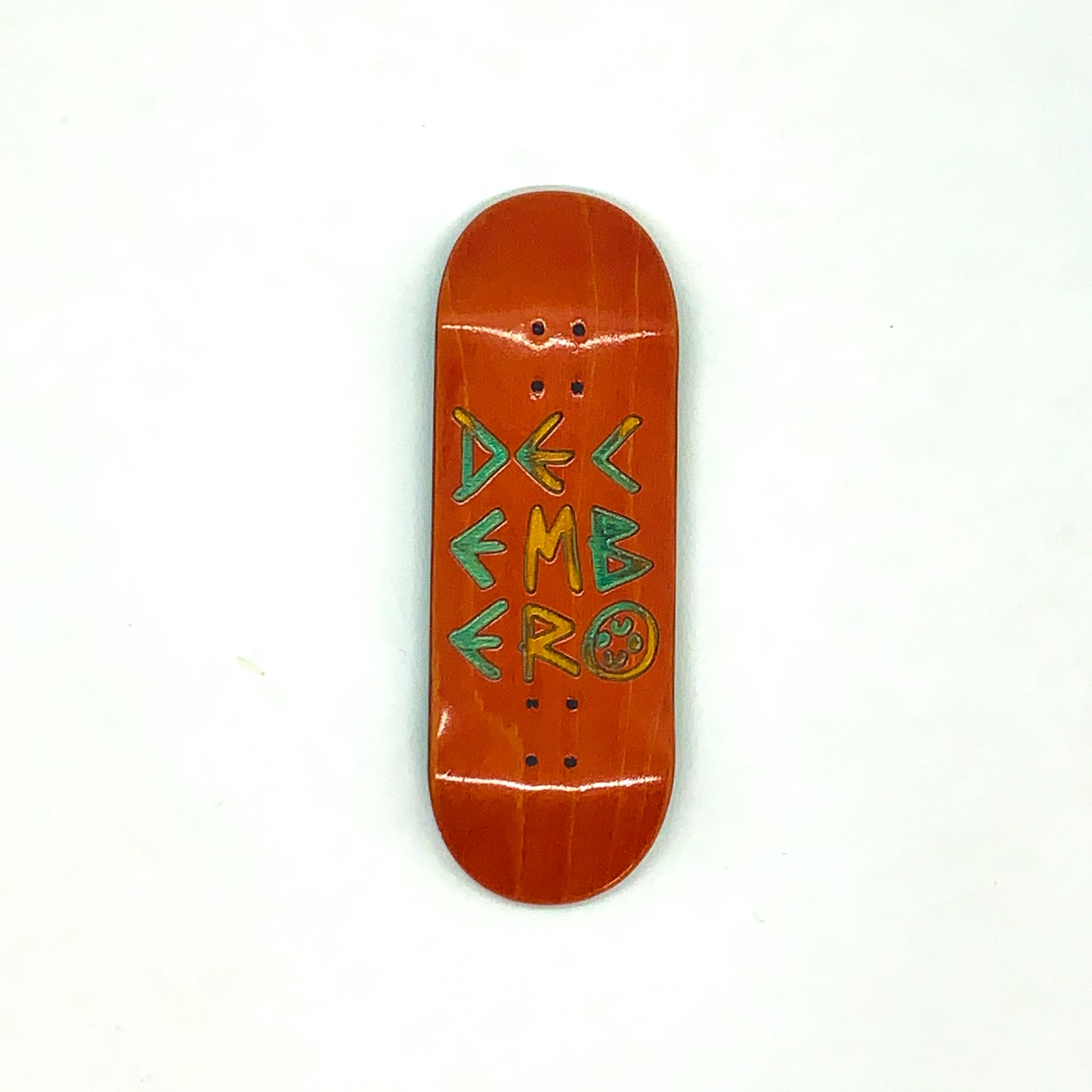 December 3D Carved Deck - December Fingerboards