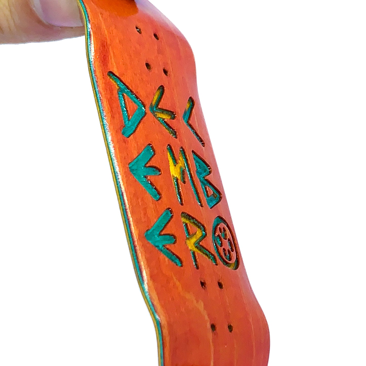 December 3D Carved Deck - December Fingerboards
