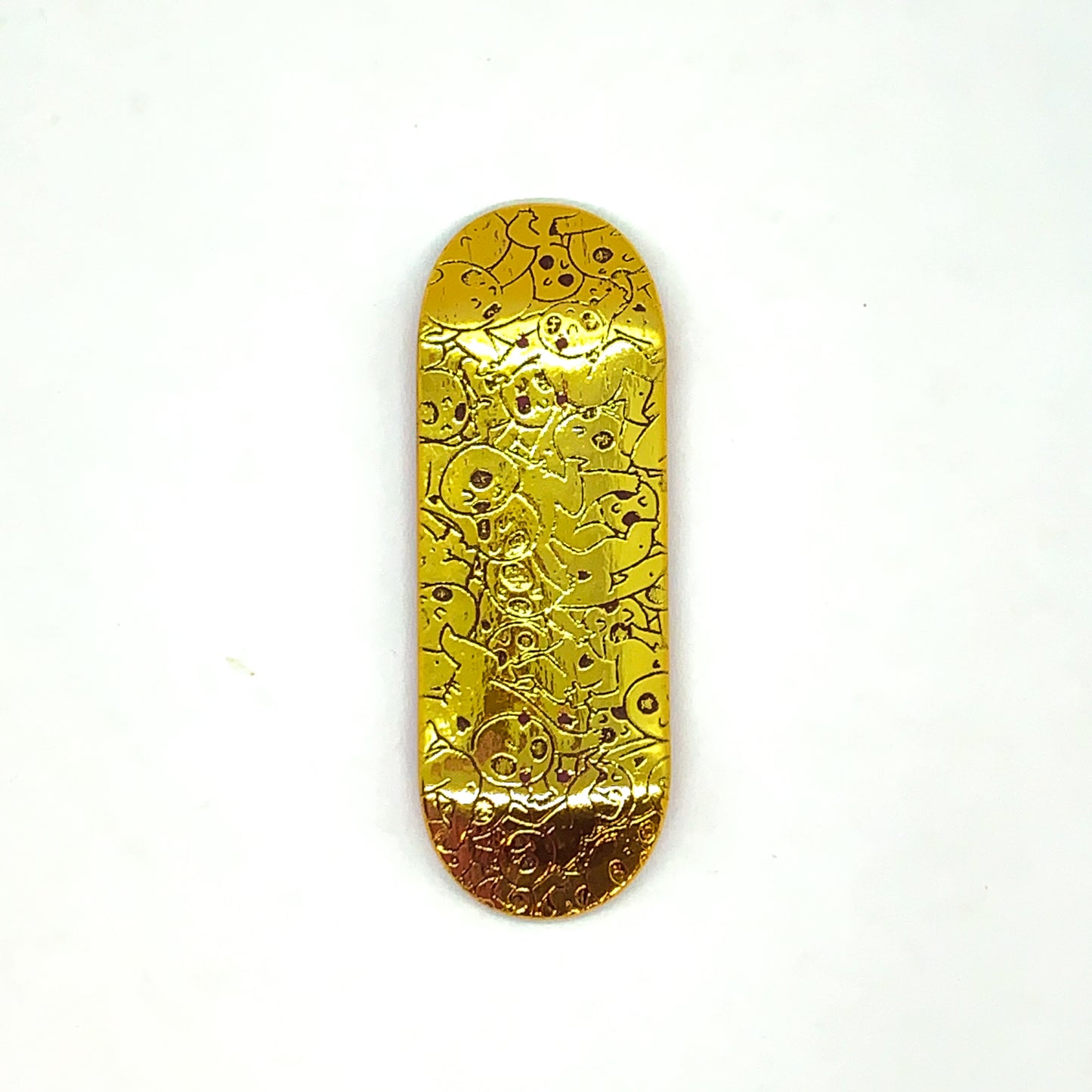 December Engraved Deck - HappySad Gold - December Fingerboards