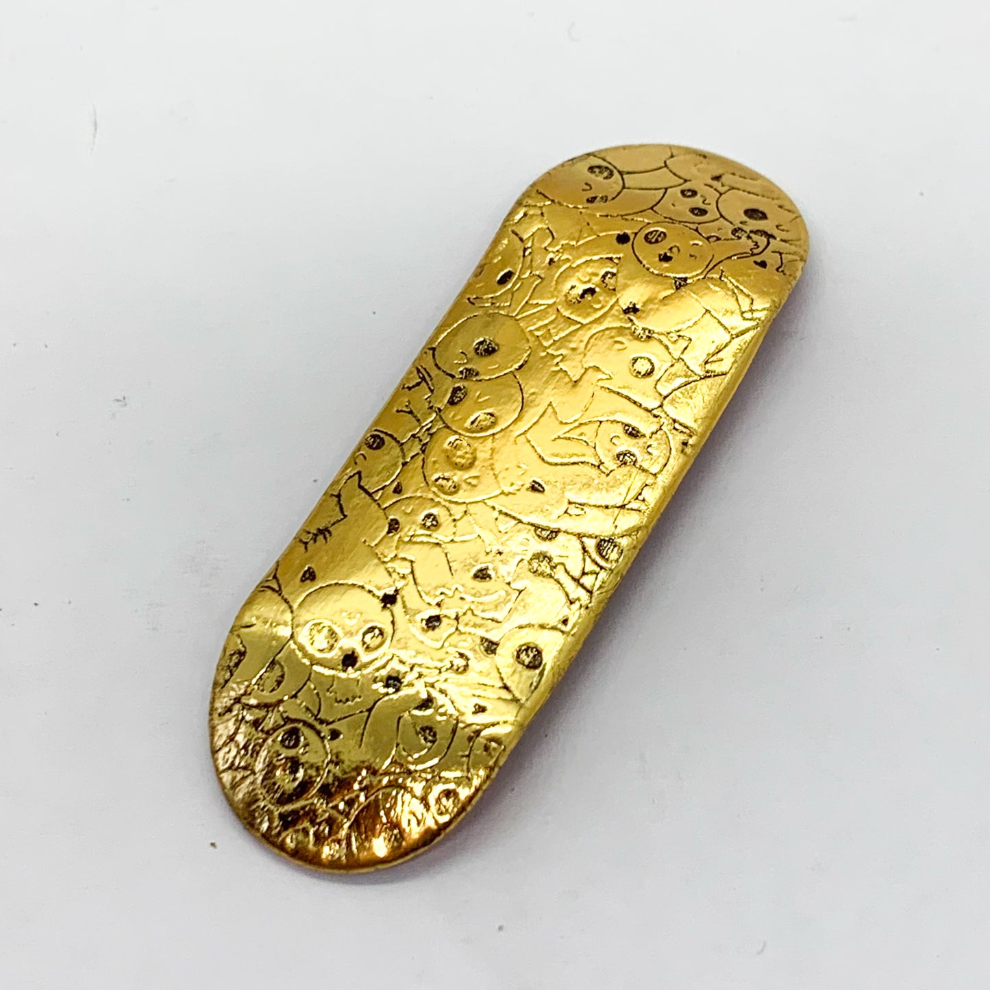 December Engraved Deck - HappySad Gold - December Fingerboards