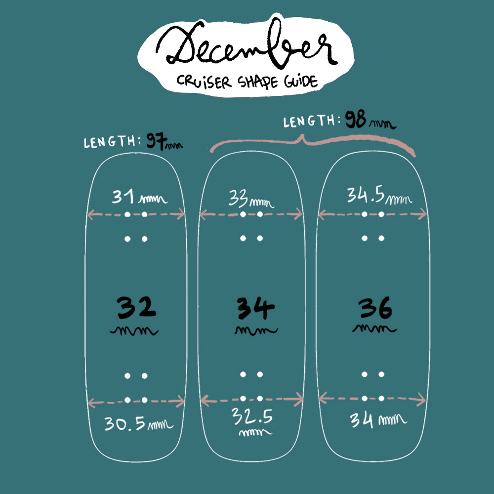 December Real Wear - Memphis Squiggles - December Fingerboards