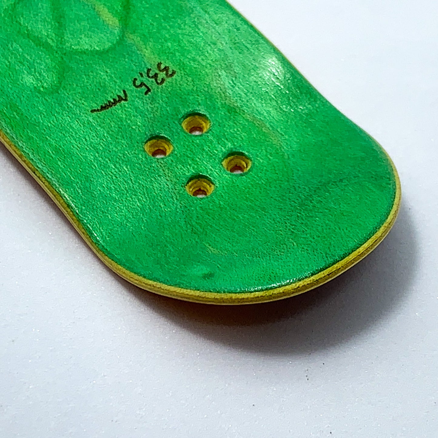 December Engraved Deck - Sol de Mayo Blackout - December Fingerboards
