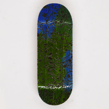 December Maple Board - HappySad Party Tye Dye