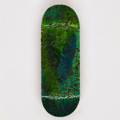 December Maple Board - HappySad Party Tye Dye