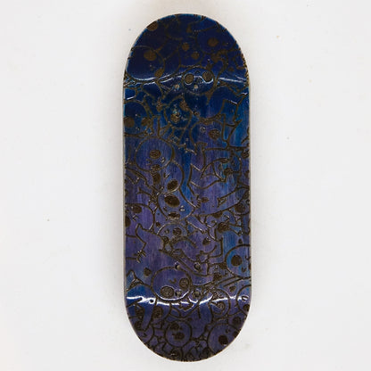 December Maple Board - HappySad Party Tye Dye