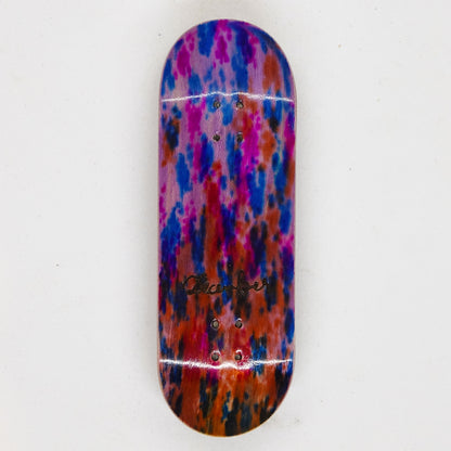 December Maple Board - December Logo Tye Dye