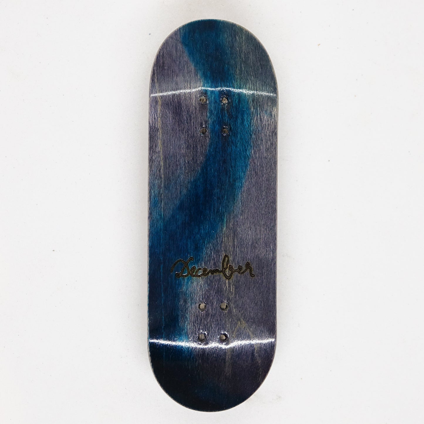 December Maple Board - December Logo Tye Dye