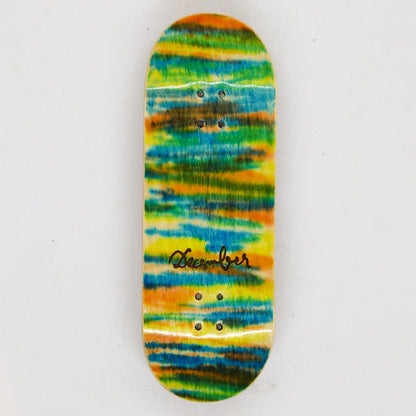 December Maple Board - December Logo Tye Dye