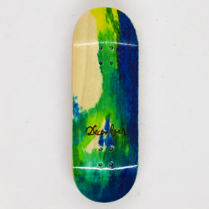 December Maple Board - December Logo Tye Dye