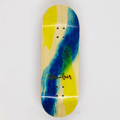 December Maple Board - December Logo Tye Dye