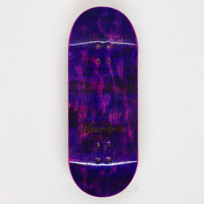 December Maple Board - December Logo Tye Dye