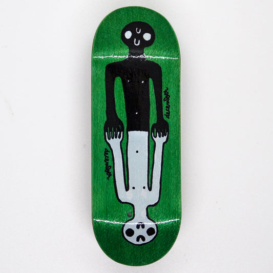 December Real Wear - By Myself Green - December Fingerboards