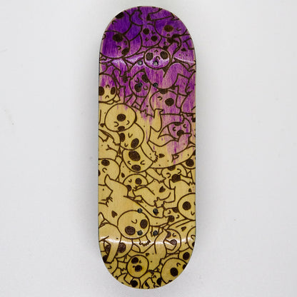 December Maple Board - HappySad Party - December Fingerboards