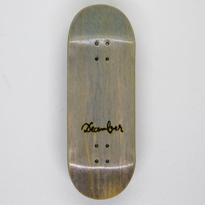 December Maple Board - December Logo - December Fingerboards