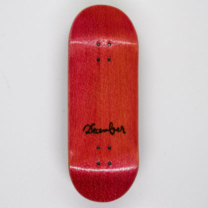 December Maple Board - December Logo - December Fingerboards