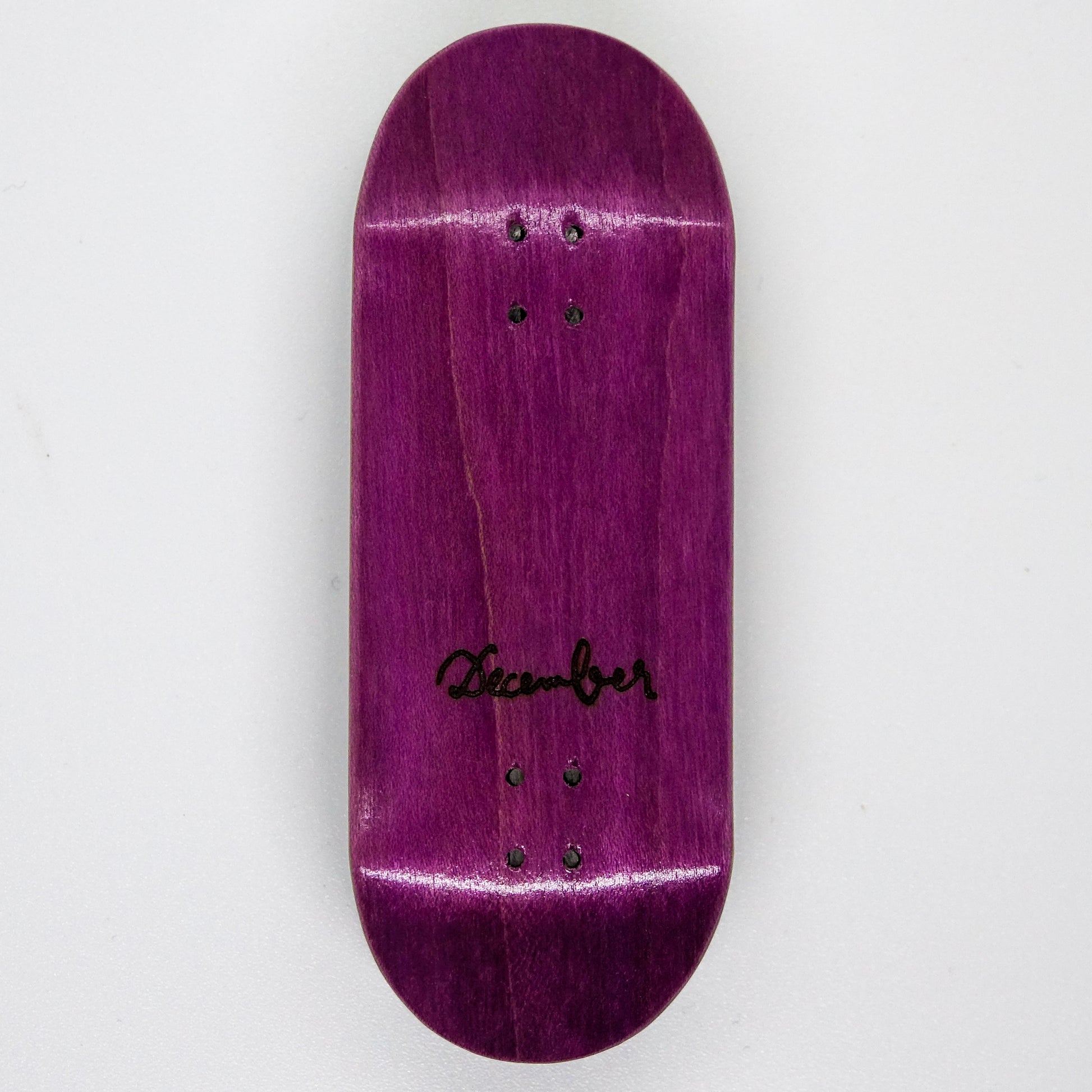December Maple Board - December Logo - December Fingerboards